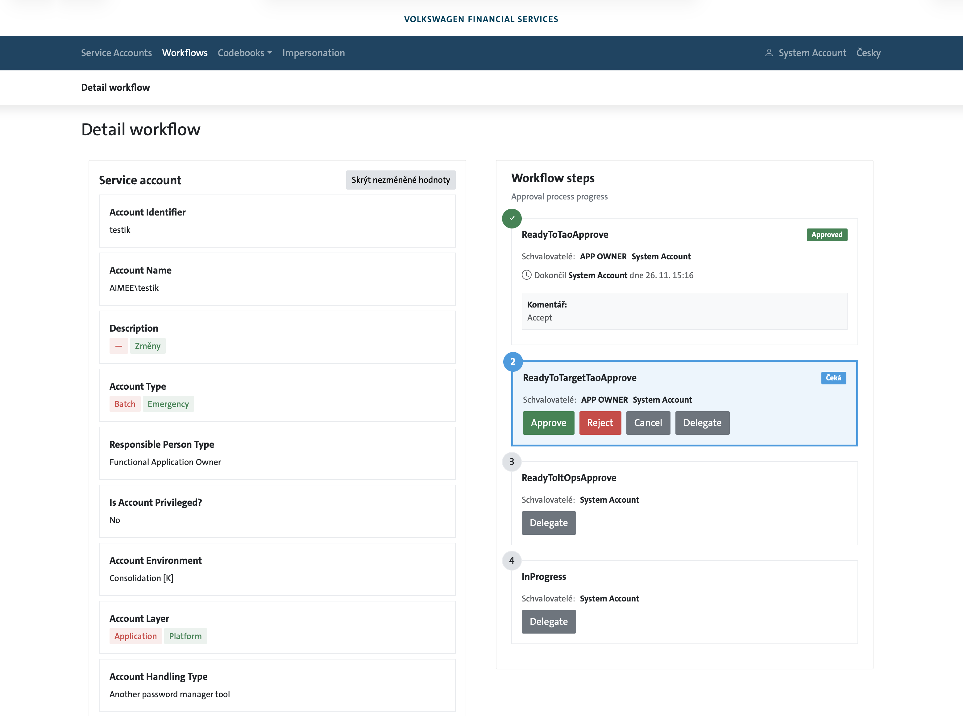 Account Management System